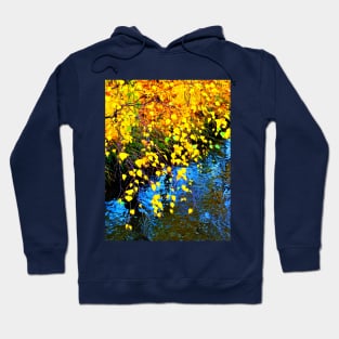 Golden Tree, Blue River Hoodie